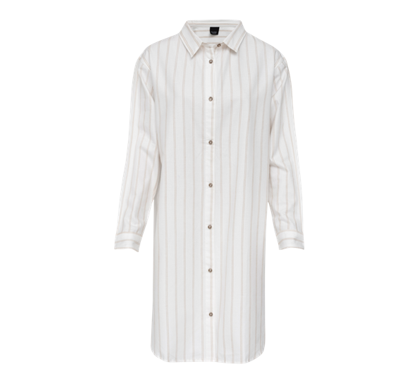 Pilen nattskjorte flanell offwhite L Høie
