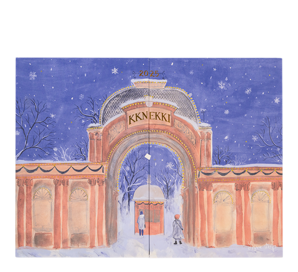 <p>Kknekki adventskalender Bon Dep</p>