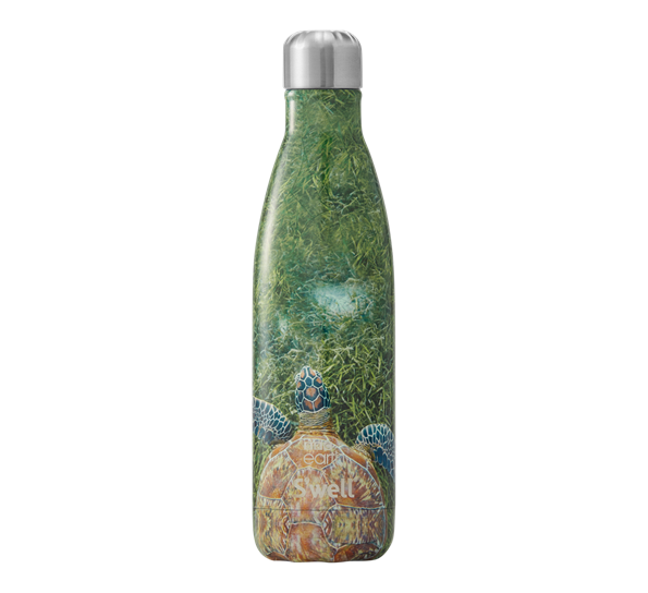 Drikkeflaske 5dl BBC earth Green turtle fra S`well