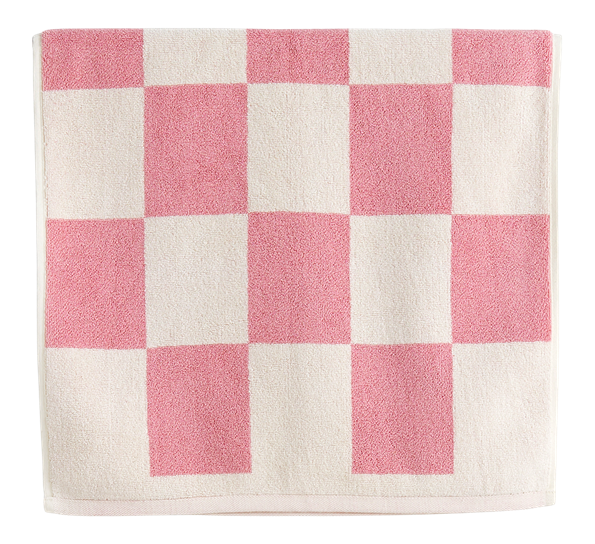 Check badematte 50x90 cm rosa fra HAY