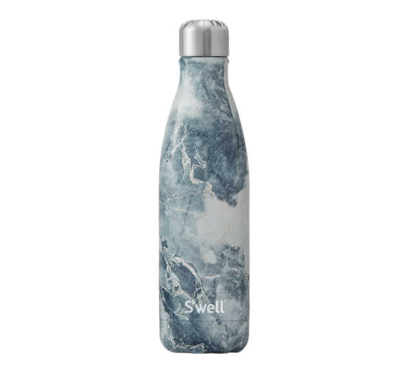 Drikkeflaske 5dl Elements blue granite fra S`well