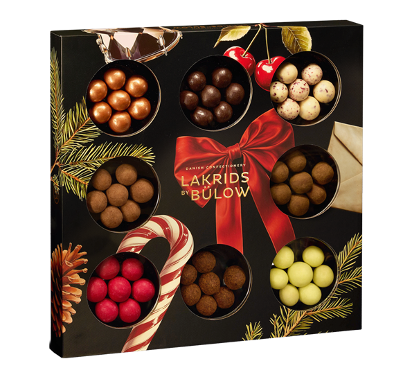 WE lakris selection box vinter 2026 325g Lakrids By Johan Bülow