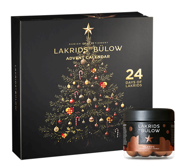 WE Lakris Julekalender 2025 345g fra Lakrids By Johan Bülow
