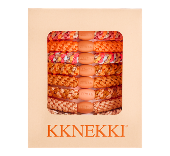 Kknekki hårstrikk sunset edition 8-pk Kknekki