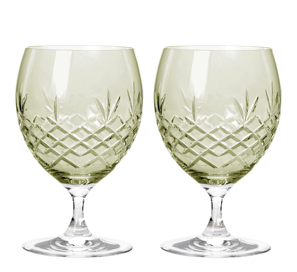 Crispy Emerald Eightball ølglass 2-pk fra Frederik Bagger