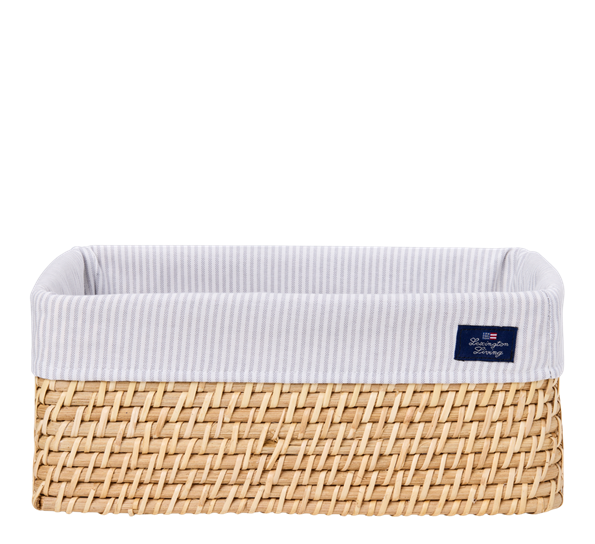<p>Rattan brødkurv 28x21x12 cm natur Lexington</p>