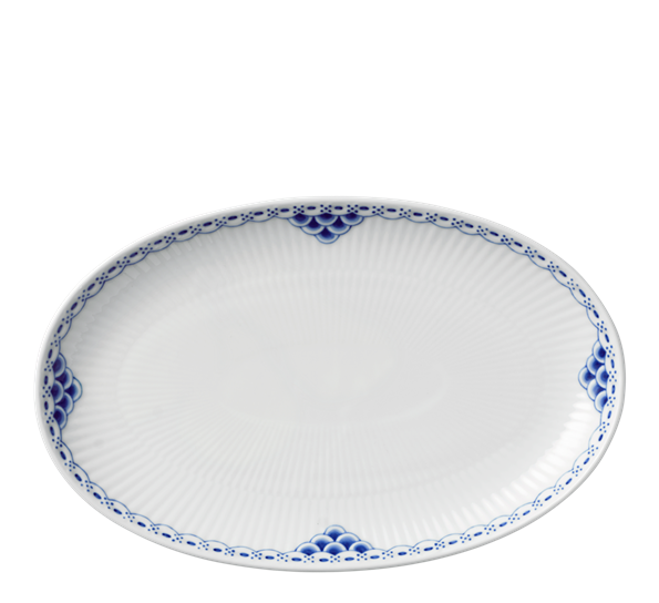 Prinsesse oval asjett 23,5cm fra Royal Copenhagen