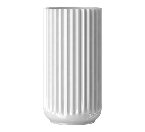 Lyngbyvase 20 cm opal fra Lyngby Porcelæn