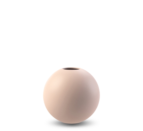 Ball Vase 8 cm støvrosa