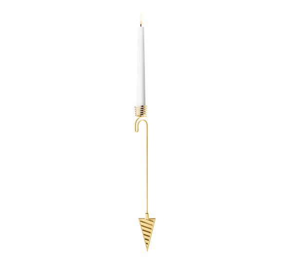 CC 2025 lysholder kremmerhus gull fra Georg Jensen