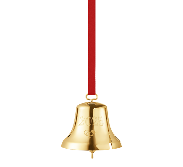 CC 2025 juleklokke gull fra Georg Jensen