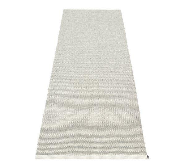 Mono matte fossil grey 85x260 cm fra Pappelina