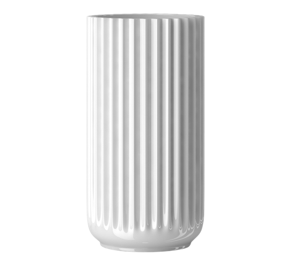 Lyngbyvase 15 cm opal fra Lyngby Porcelæn