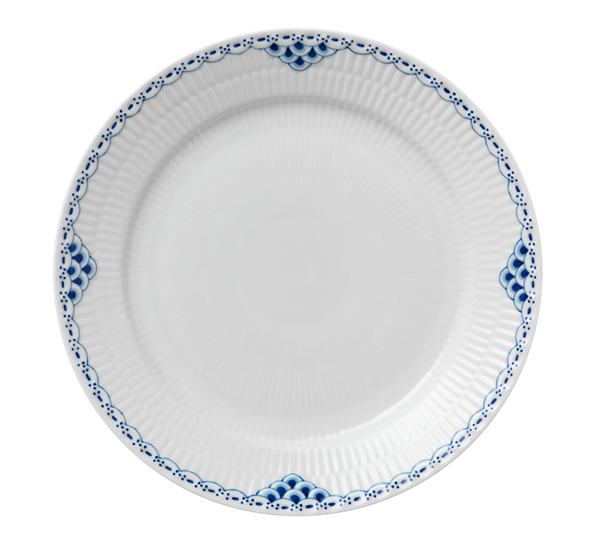 Prinsesse tallerken flat 25 cm fra Royal Copenhagen