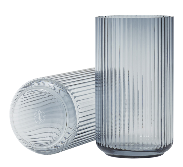 Lyngbyvase 31 cm blå fra Lyngby Porcelæn