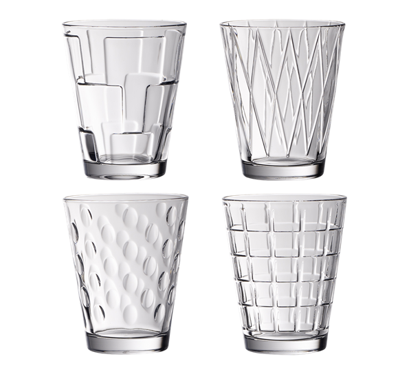 Dressed Up vannglass 4 pk fra Villeroy & Boch