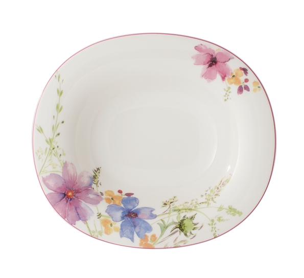 Mariefleur tallerken dyp oval 24x21 cm fra Villeroy & Boch