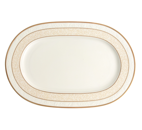 Ivoire fat ovalt 35 cm fra Villeroy & Boch