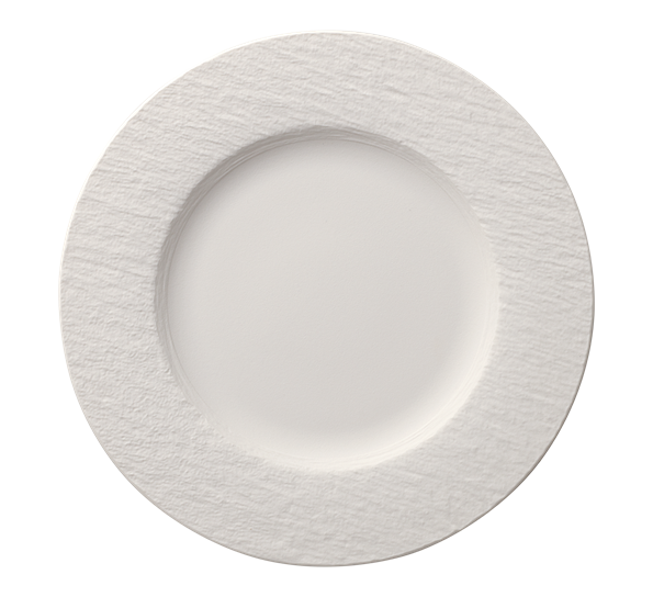 Manufacture Rock Blanc tallerken 27 cm fra Villeroy & Boch