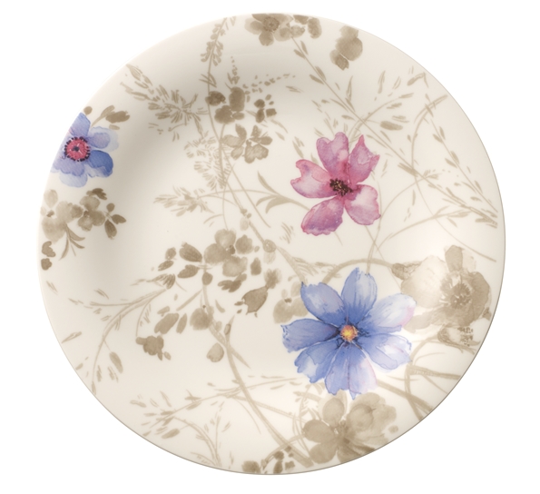 Mariefleur Gris asjett 21 cm full dekor fra Villeroy & Boch