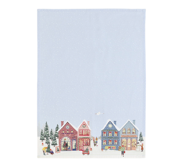Vinter kjøkkenhåndkle 70 x50 cm ice blue fra Pillivuyt