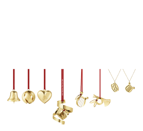 CC 2026 gavesett 8 deler gull Georg Jensen
