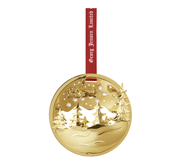 CC 2026 juleuro stjernenatt 2006-2026 18K gull Georg Jensen