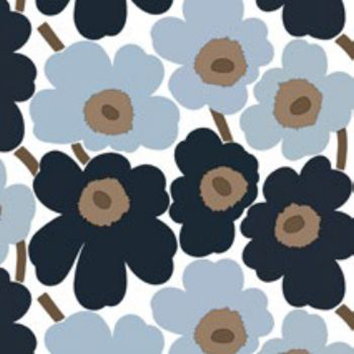 Marimekko mini unikko denim lunsjservietter Havi