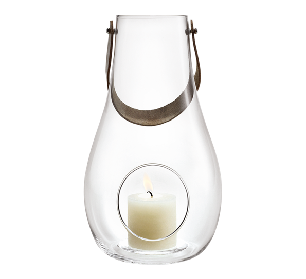 DWL lanterne klar 29 cm fra Holmegaard