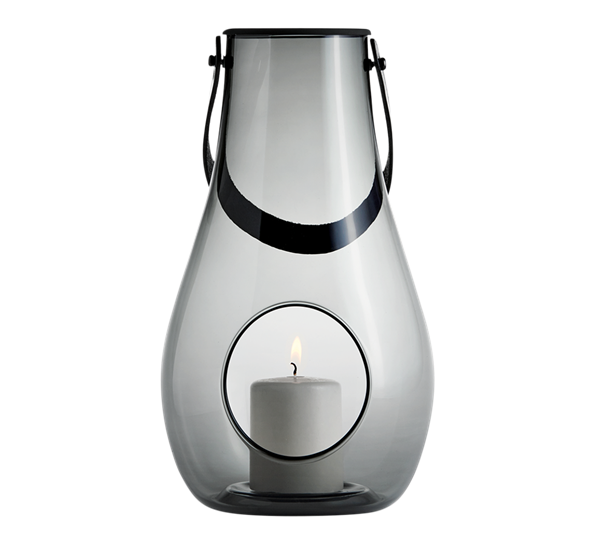 DWL lanterne smoke 29 cm fra Holmegaard