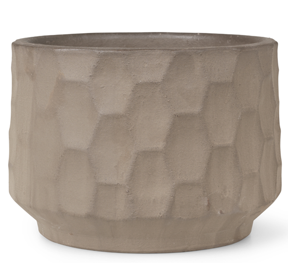 Gro blomsterpotte ø26,5 cm lys sand fra Kähler