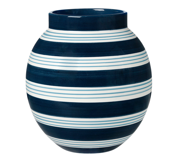 Omaggio Nuovo vase h20,5 mørk blå fra Kähler