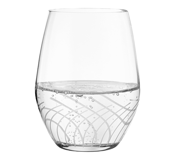 Cabernet Lines vannglass 25 cl 2-pk fra Holmegaard