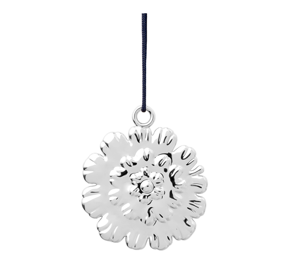 Karen Blixen kuleblomst h6,5 forsølvet fra Rosendahl