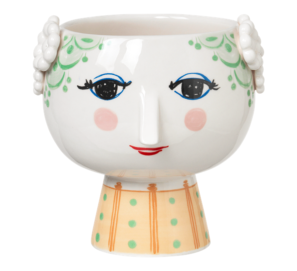 Eva potteskjuler lysegrønn ø15,5 cm fra Bjørn Wiinblad