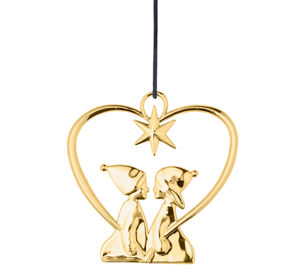 Karen Blixen hjertebarn h7 forgylt fra Rosendahl