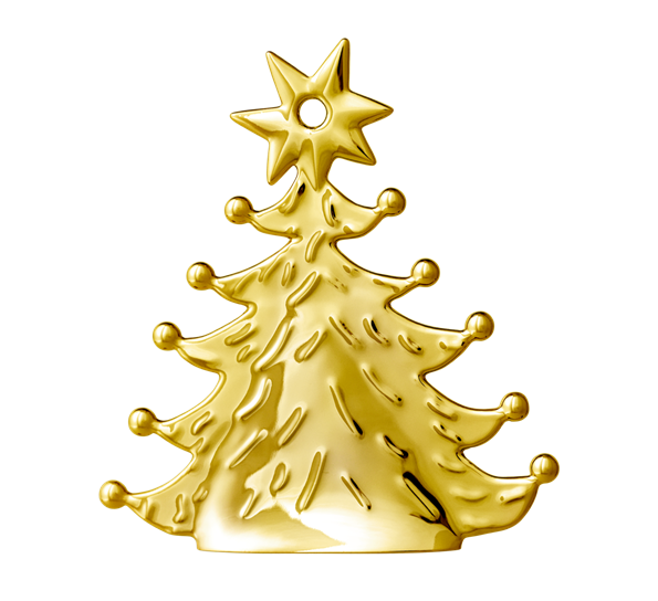 Karen Blixen juletre H8 forgylt fra Rosendahl