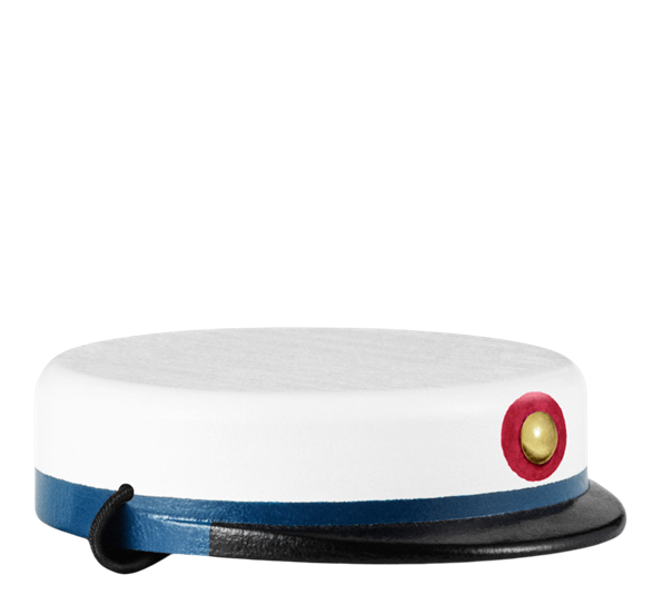 Studenterlue blå til medium apekatt fra Kay Bojesen