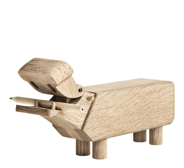 Flodhest eik fra Kay Bojesen