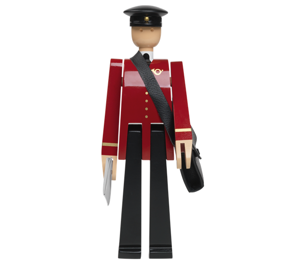 Postmann Einar 20cm fra Kay Bojesen