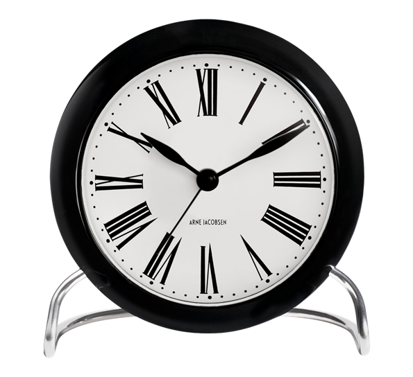 Roman vekkerklokke fra Arne Jacobsen klokker