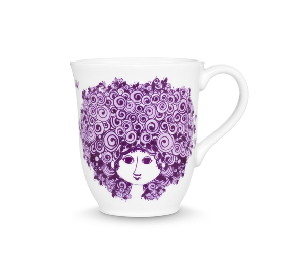 Rosalinde krus lilla fra Bjørn Wiinblad