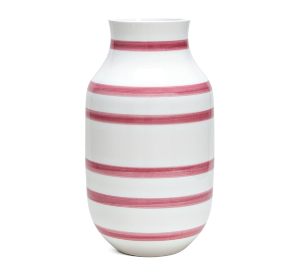 Omaggio vase gulv rosa 37,5 cm fra Kähler