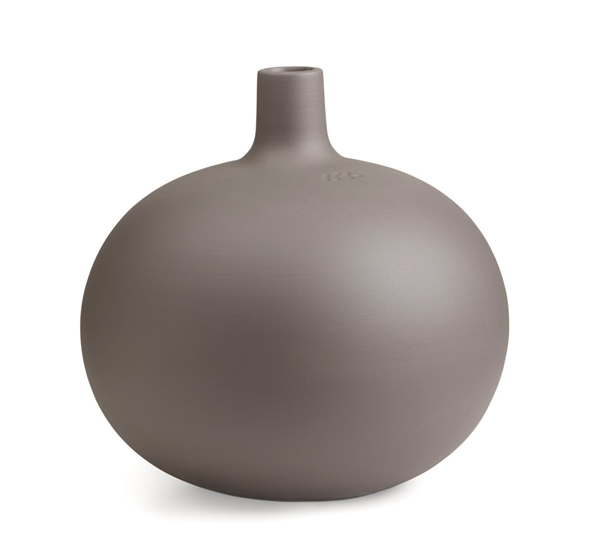 Globo lysestake granittgrå 23 cm fra Kähler
