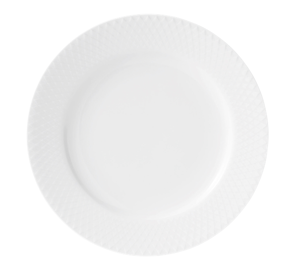 Rhombe asjett 21 cm fra Lyngby Porcelæn