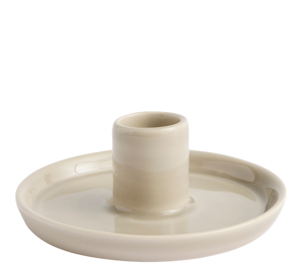 Disc lysestake 4,8x10 cm varmgrå HAY