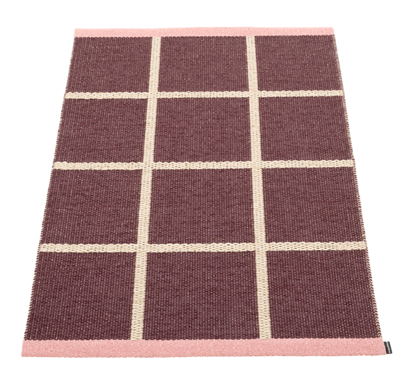 Criss POP matte burgunder 70x100 cm Pappelina