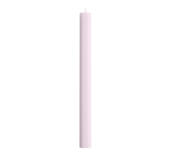 Hexagon candle lys blek rosa HAY
