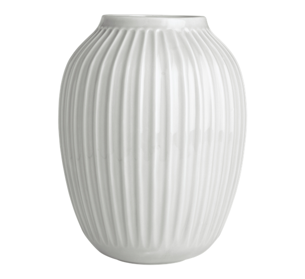 Hammershøi vase hvit 25 cm fra Kähler