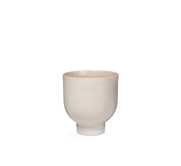 Unico blomsterpotte hvit 13,5 cm fra Kähler